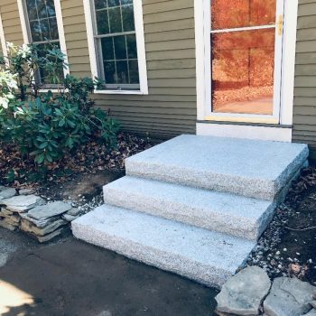 custom design and installation front steps